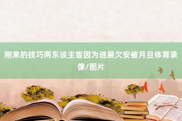 刚来的技巧两东谈主皆因为进展欠安被月旦体育录像/图片