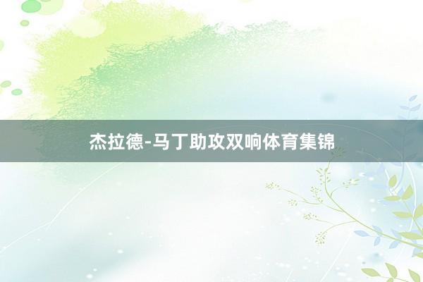 杰拉德-马丁助攻双响体育集锦