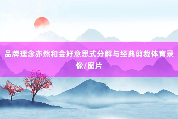 品牌理念亦然和会好意思式分解与经典剪裁体育录像/图片