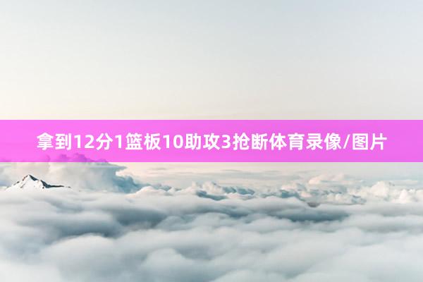 拿到12分1篮板10助攻3抢断体育录像/图片