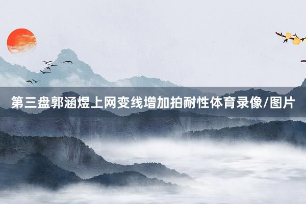 第三盘郭涵煜上网变线增加拍耐性体育录像/图片