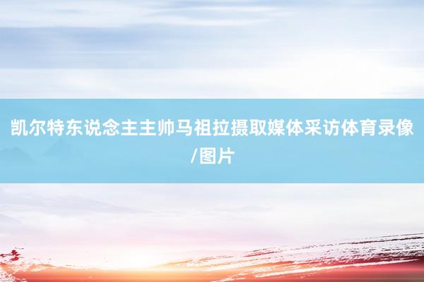 凯尔特东说念主主帅马祖拉摄取媒体采访体育录像/图片