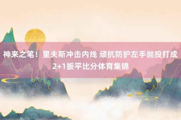神来之笔！里夫斯冲击内线 顽抗防护左手抛投打成2+1扳平比分体育集锦