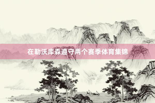 在勒沃库森遵守两个赛季体育集锦
